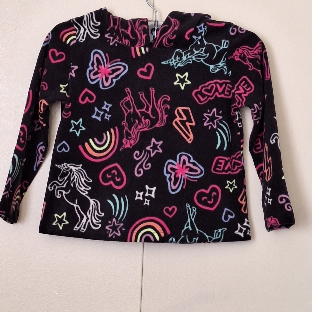 GIRLS Print Glacier Fleece Hoodie
